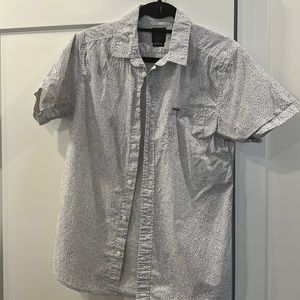 Mens RVCA button up